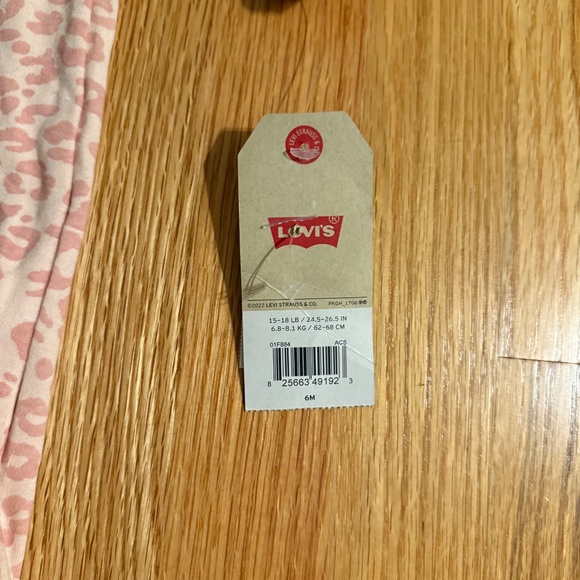 Levi’s Baby Girl Footed 1 Piece - Picture 7 of 9